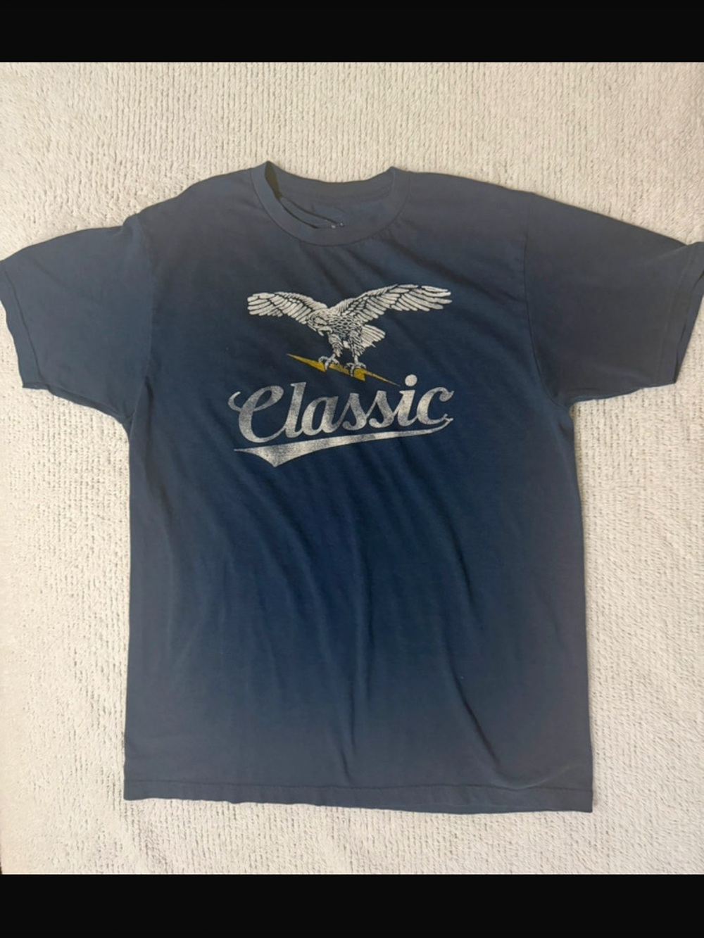 Sonoma Navy Short-Sleeve Tee with Eagle "Classic" Graphic